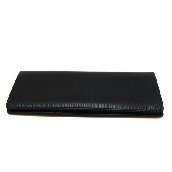 Louis Vuitton Long Portefeuille Black Brazza Wallet - Picture 5 of 6